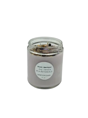 The Black Amethyst Candle