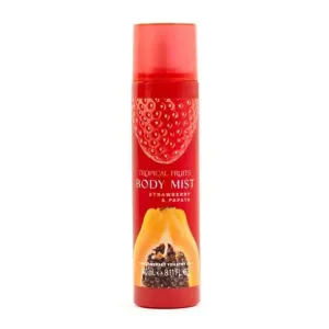Tropical Fruits 240ml Strawberry & Papaya Refreshing Body Mist