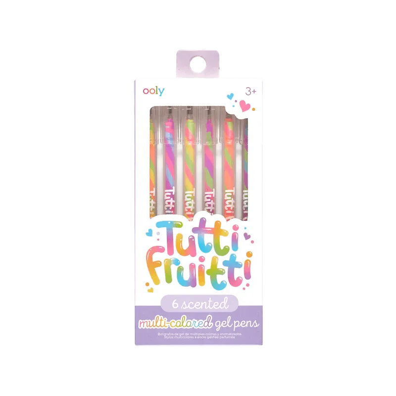 Tutti Frutti Gel Pens - Set of 6