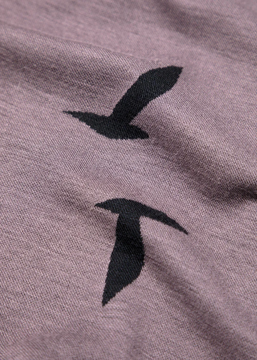 Wazzie Wool Jacquard Mock Neck Long Sleeve