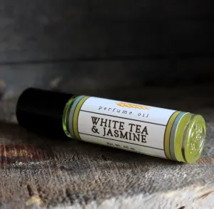 White Tea & Jasmine Perfume Oil